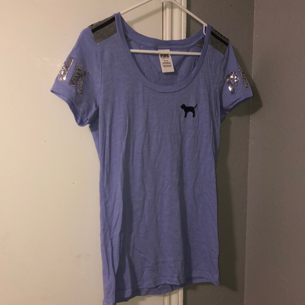 pink lavender sequin shirt